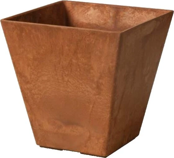 Planta de resina Cuadrado Novelty canastas, macetas, jardineras y Platillos