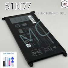 51KD7 New Battery for Dell Chromebook 11 3100 3180 3181 3189 5190 Y07HK FY8XM