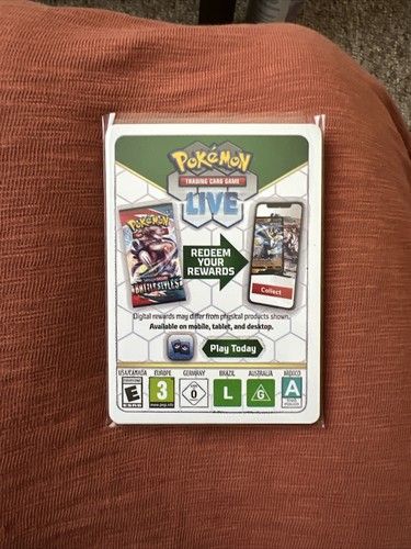Pokémon TCG Live Code - Sword & Shield - Lost Origin - 3pk: Regigigas - Picture 2 of 2