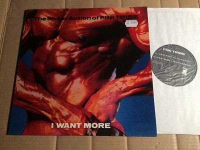 FINI TRIBE - I WANT MORE / IDIOT STRENGTH - 3-TRACK-12''-MAXI SINGLE - UK 1987