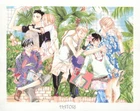 portrait poster Ouran High School Host Club anime Fujioka Haruhi Suou Tamaki
