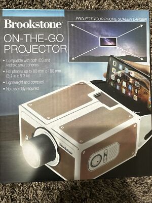 Luckies Smart Phone Projector 2.0 Cardboard System Movie Projection