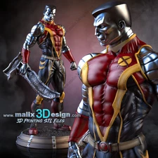 X-Men Colossus resin scale model kit unpainted 3d print