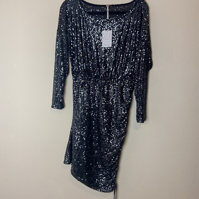 free people giselle sequin mini dress Free People Giselle Sequin Mini Dress Size S