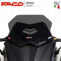 Parabrezza Fume' Hoch Cupolino Faco FC 28070 FüR Yamaha T-MAX 530 2012 2013