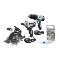 NEW Hart HPCK502BPTA - 20-Volt 3-Tool Combo Kit with 50-Piece Accessory Kit
