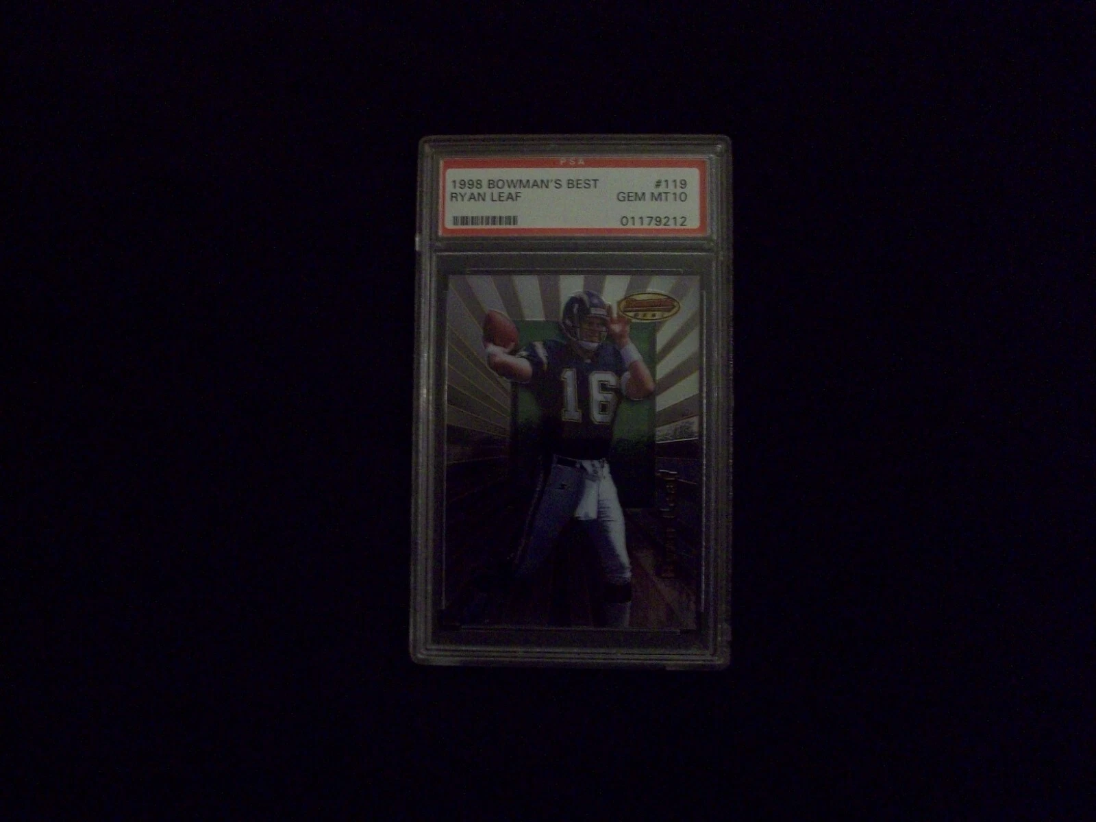 Ryan Leaf Bowman's Best #119 Base