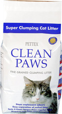 Pettex Clean Paws Microgranule Super Clumping Ultra Cat Litter 5 Kg 1.68 per kilo