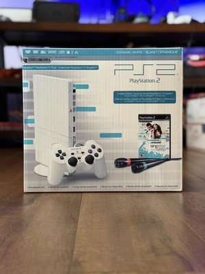 Sony PlayStation 2 Slim Limited Edition Ceramic White Console for