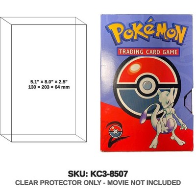 Protector For The Pokemon Company Pokemon Base Set 2 Trainer VHS 2-Player Set