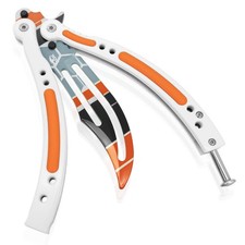 ASIIMOV Coltello da Allenamento Ottuso Legale Butterfly Trainer Esercizio Esercizio Misuratore