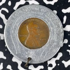 1948-S U.S. Lincoln Wheat Encased Cent Good Luck Token Lot#A0119 35mm