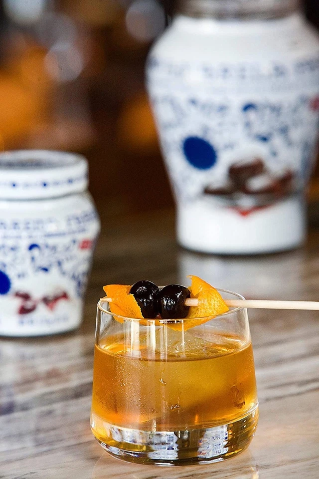 2 Pack, 8.1 oz each, AMARENA FABBRI Wild Cherries In Syrup BB: 03/21/2029 - Image 4 of 4