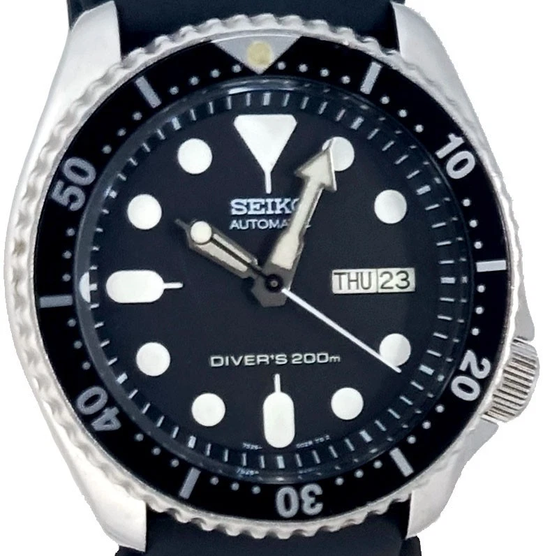 Vintage SEIKO diver SKX007 Genuine "Timeworn" dial, 7S26-0020 case & movement - Image 3 of 4