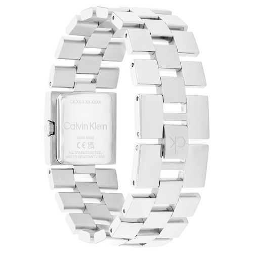 Calvin Klein Stainless Steel Silver White Dial Women's Watch - 25100088 - Picture 4 of 6