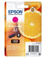 Epson Orange, 33 Tintenpatrone Magenta (C13T33434012)