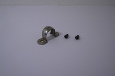 1 - Original Antique Woodbox Phone Nickel CLAPPER COVER w/ 2 Mounting Screws