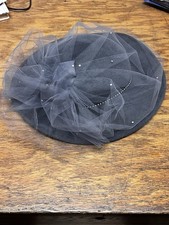 Vintage Betmar Gray Wool Felt Hat with Mesh Band   Wide Brim, Classic 1980's New