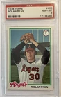 1978 Topps Baseball Nolan Ryan Angels HOF PSA 8 NM/MT Card # 400