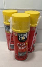 Great Stuff 12 Oz. Gaps and Cracks Insulating Spray Foam Sealant ((3 CANS))