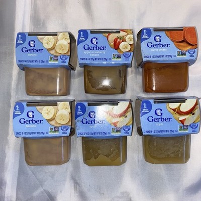 Gerber Baby Foods 2nd Foods Variety Pack, Natural for Baby 12 Packs