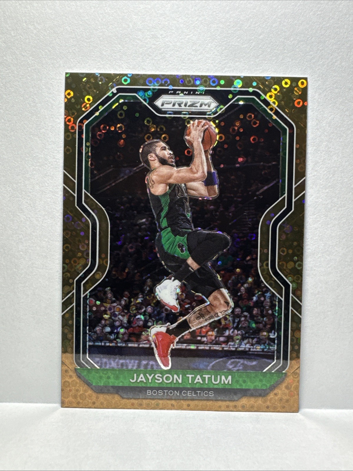 2020-21 Panini Prizm Fast Break Bronze 16/20 Prizm Jayson Tatum #119 Celtics