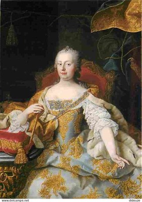 AK - Kunst - Malerei - Unbekannte Künstlerin - Maria Theresia Kaiserin von Austr