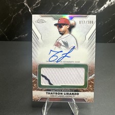 Topps Pro Debut Thayron Liranzo Jumbo Relic Auto /300 Loons PDJAR-TLI