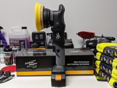 Pro Detailing . Shine Master cordless Orbital Polisher Kit 18V RUPES CARPRO