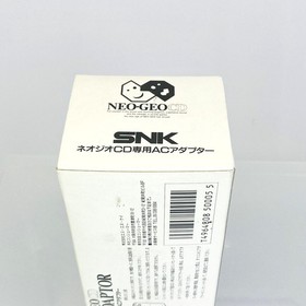 NEO GEO CD AC adapter POWCD-J JAPAN SNK OPEN BOX NEOGEO AC ADAPTOR