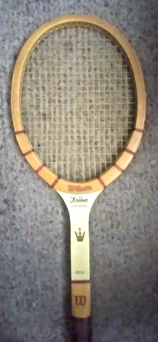 Vintage Wilson Jack Kramer Autograph Tennis Racquet 4-1/2L w
