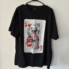 Marilyn Monroe Queen Of Hearts Pinup Graphic Las Vegas Tee Shirt