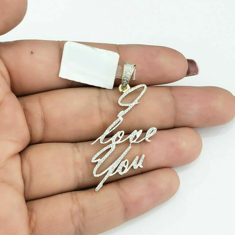 Hombre Personalizado Cualquier Nombre Inicial Logo Colgante DJ Rapero Fiesta Joyería Real Rea Plata
