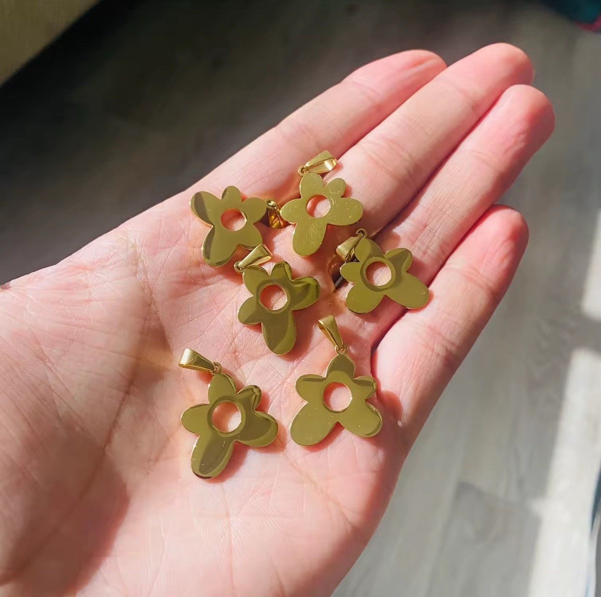 Tyler The Creator Golf Le Fleur Stainless Steel Gold Flower Boy