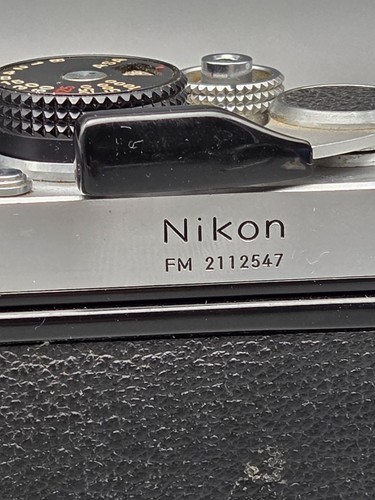 Nikon FM 35mm Film Camera with Nikkor 50mm f/1.4 Lens – Tested & Working - Bild 6 von 17