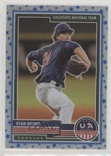 2023 Panini USA Baseball Stars & Stripes Stars Prizm Ryan Bruno #63 00gy