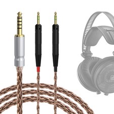 Geekria 4.4mm to Dual 2.5mm Upgrade Audio Cable for ATH ATH-R70X