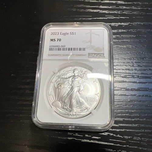 U.S. Mint American Eagle 2023 1 oz Silver MS 70 NGC Coin