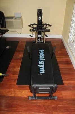 Total Gym System With Mat and Accessories 