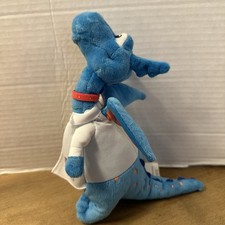 Disney Junior Just Play Doc McStuffins STUFFY The Dragon 9  Plush White Lab Coat