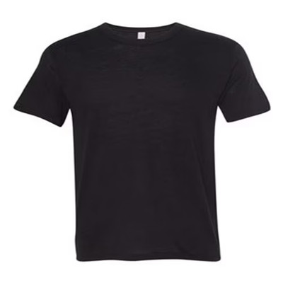 Hanes Brand Alternative Apparel Black Men's Tee Keeper Shirt Medium A3S10B306