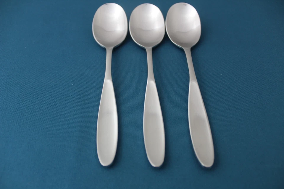 3 cucharaditas tampón de toallas MAGNUM 18-10 China acero inoxidable 6 1/4" Foto 2 de 4