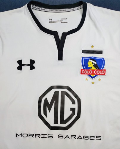 Under Armour COLO-COLO CHILE 2018 HOME FOOTBALL SHIRT FUSSBALLTRIKOT Herren Gr. M - Bild 2 von 7