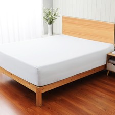 100 Egyptian Cotton Fitted Sheet Queen Only, 400 Thread Count Queen Size Fitted