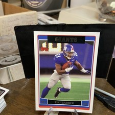Tiki Barber - 2006 Topps #244 - New York Giants