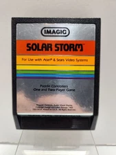 Solar Storm (Atari 2600, 1983) Tested & Working