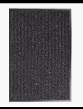 4’ x 8’ Notrax 109 Brush Step Carpeted Entrance Mat for Home or Office Charcoal