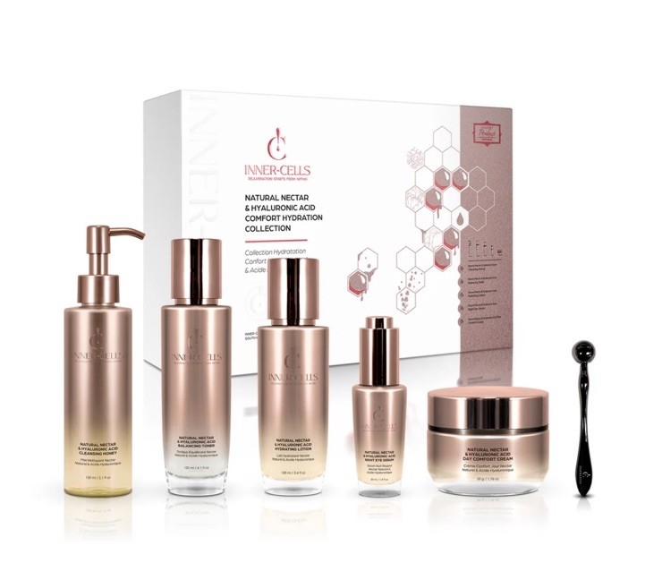 Inner Cells Natural Nectar W/Hyaluronic Acid Essential  Moisture Collection Set