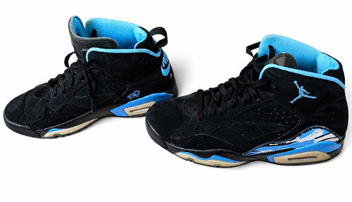 Jordan Air Jordan Men’s Basketball High Top JORDAN MVP “Black university blue”
