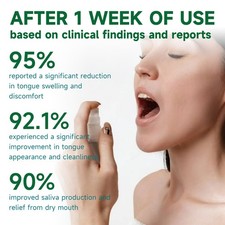 Tongue Repair Spray for Dryness& Bad Breath,Sore Tongue Relief,Oral Care Spray — image 4